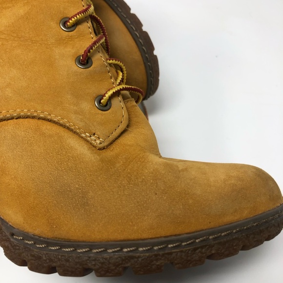 Timberland Women’s Earth Keepers Glancy Boots Wheat Leather Size 8 - Picture 13 of 16